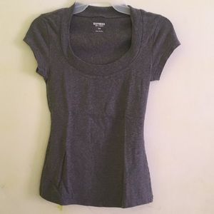 Express grey t shirt